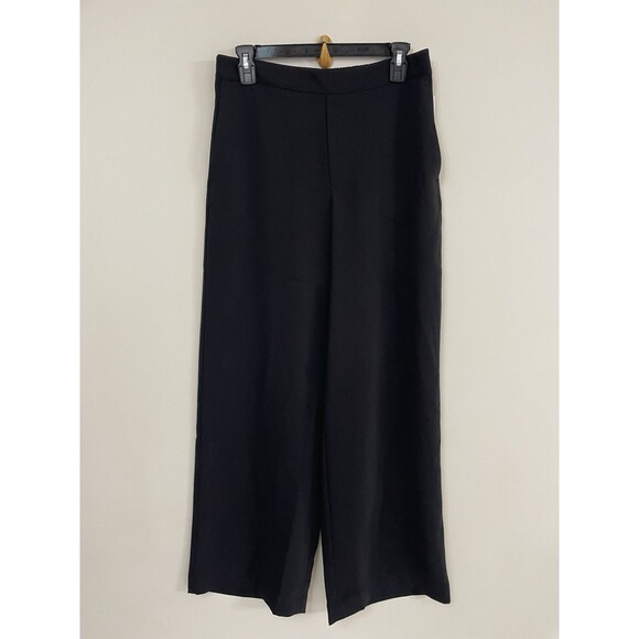 Madewell Womens Pull-On Straight Pants in Crepe Black NWT $108 Size XL - Picture 2 of 15